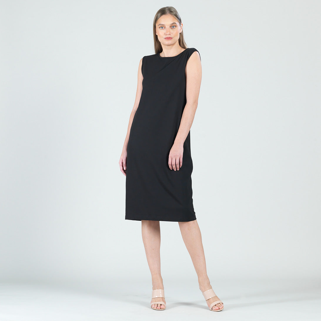 Modal Cotton - Reversible Cut Out Midi Dress - Black - Final Sale! | Clara Sunwoo