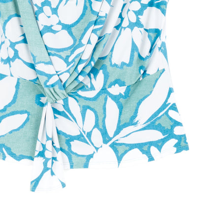 Drape Neck Loop Front Top - Paradise Petal - Final Sale | Clara Sunwoo