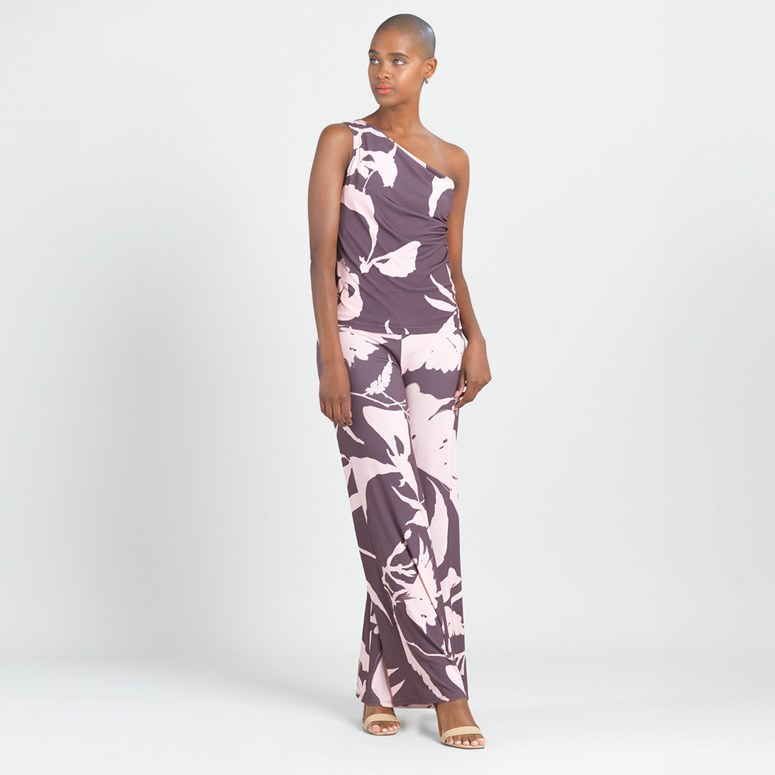 One Shoulder Top - Floral Stem - Final Sale! | Clara Sunwoo
