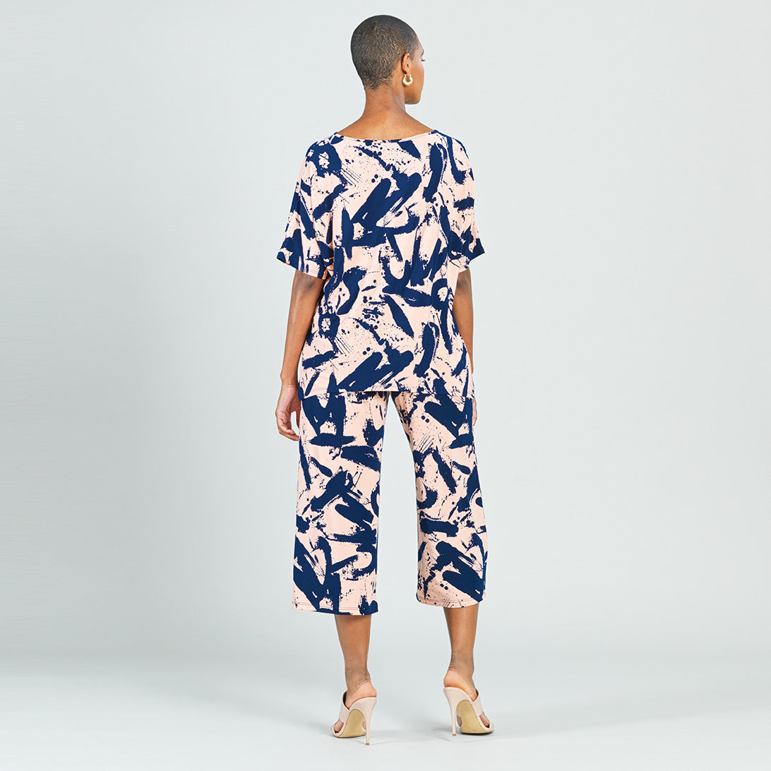Loose Cut Hi-Low Top - Splash Stroke - Final Sale! | Clara Sunwoo