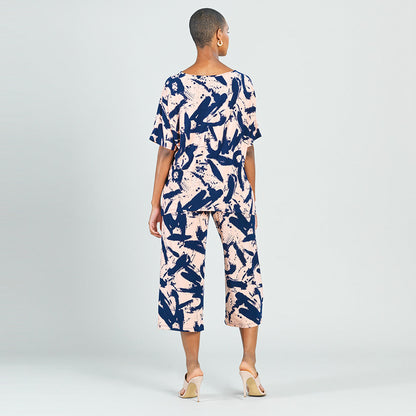 Loose Cut Hi-Low Top - Splash Stroke - Final Sale! | Clara Sunwoo