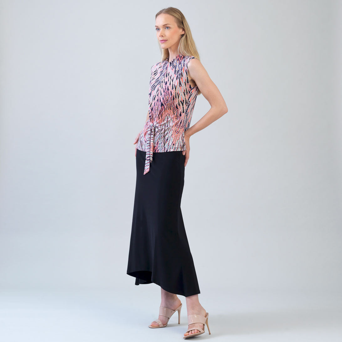 Sleeveless Center Front Tie Top - Boho Weave - Final Sale! | Clara Sunwoo
