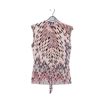 Sleeveless Center Front Tie Top - Boho Weave - Final Sale! | Clara Sunwoo