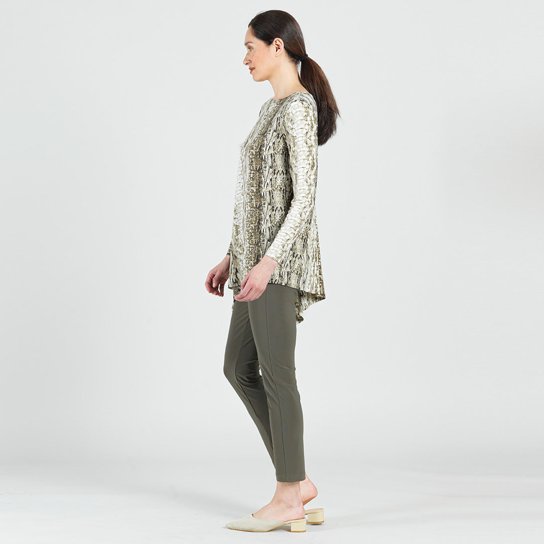 Poncho Sleeve Tunic - Python - Final Sale! | Clara Sunwoo
