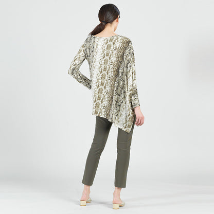 Poncho Sleeve Tunic - Python - Final Sale! | Clara Sunwoo