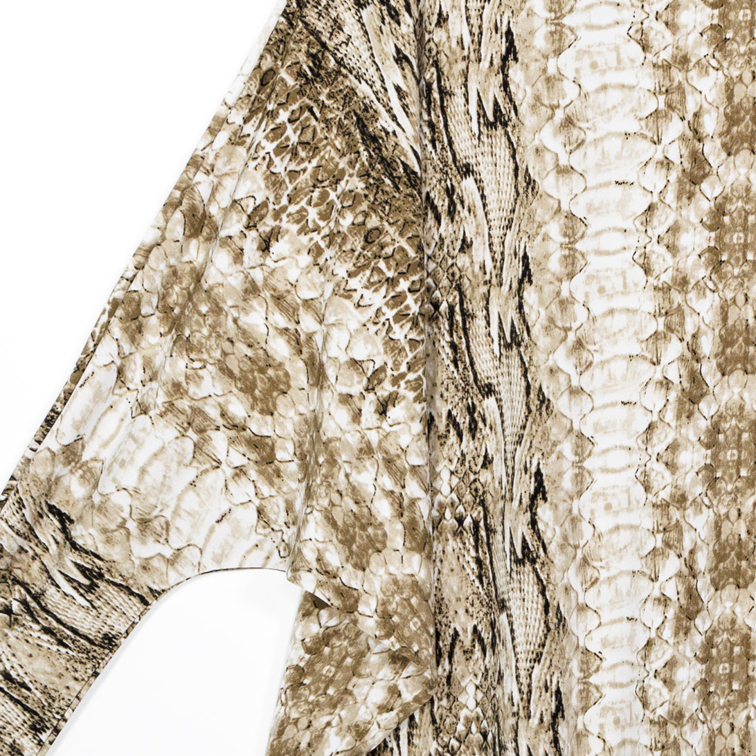 Poncho Sleeve Tunic - Python - Final Sale! | Clara Sunwoo
