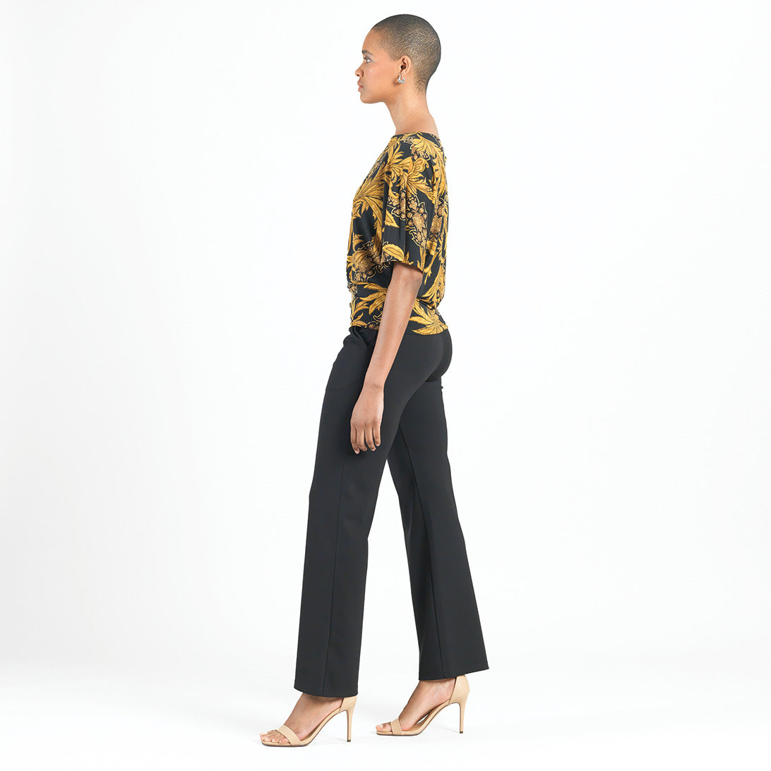 Dolman Half Sleeve Top - Baroque Paisley - Final Sale! | Clara Sunwoo