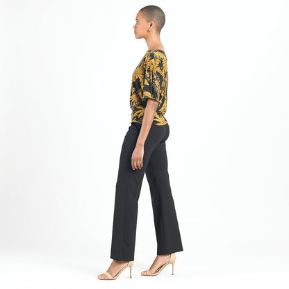 Dolman Half Sleeve Top - Baroque Paisley - Final Sale! | Clara Sunwoo