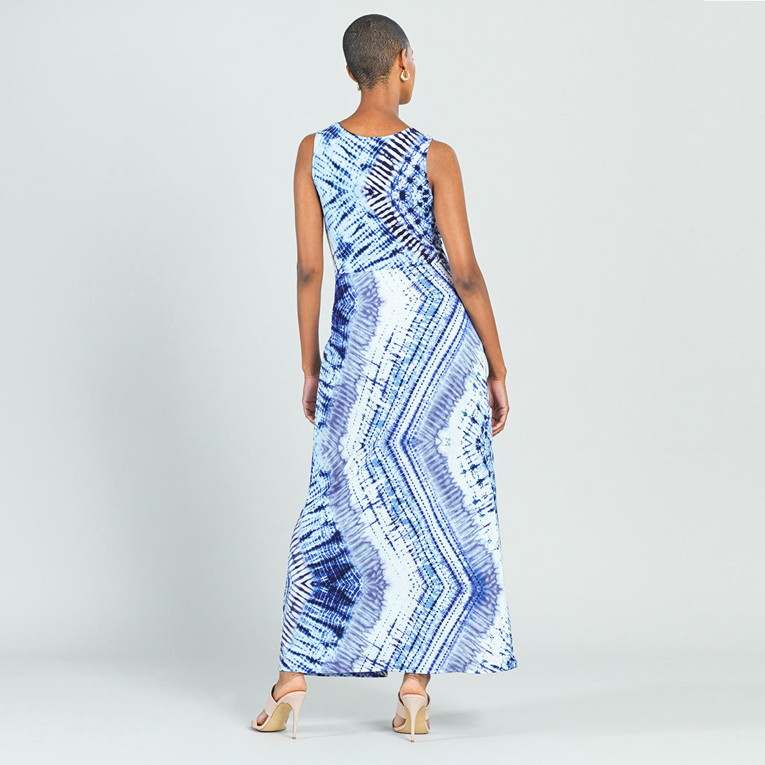 Center Slit Maxi Dress - Acid Wash - Final Sale! | Clara Sunwoo