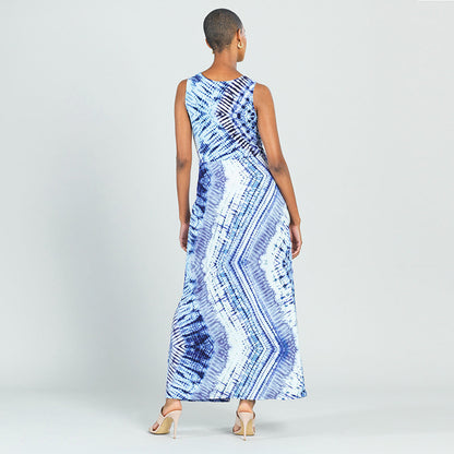 Center Slit Maxi Dress - Acid Wash - Final Sale! | Clara Sunwoo