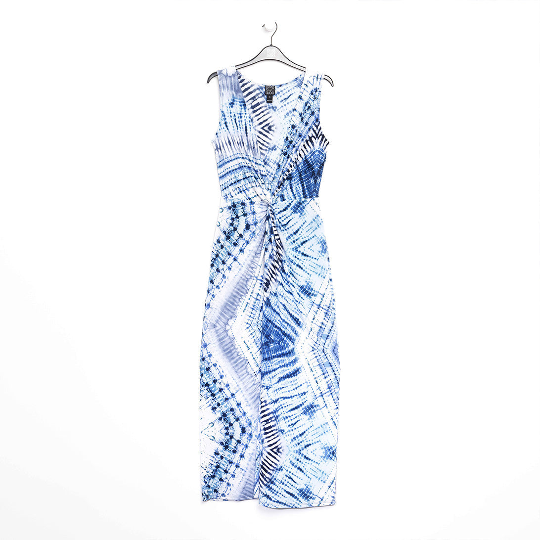 Center Slit Maxi Dress - Acid Wash - Final Sale! | Clara Sunwoo