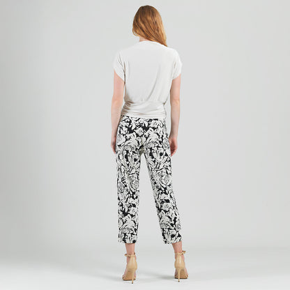 Side Ruched Boat Neck Top - Bone - Final Sale | Clara Sunwoo