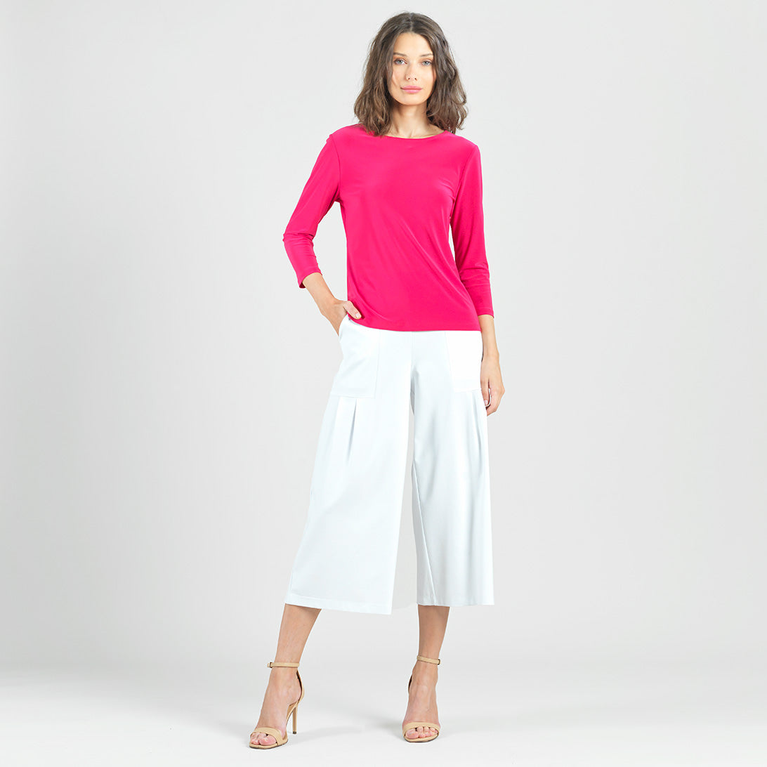 Reversible Back Tie Top - Hot Pink - Final Sale | Clara Sunwoo