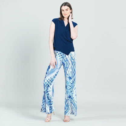 Kick Front High Slit Pant - Acid Wash - Final Sale! | Clara Sunwoo