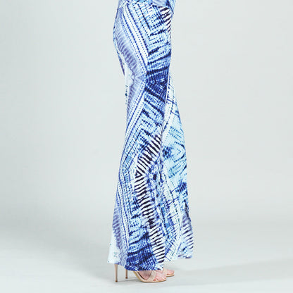 Kick Front High Slit Pant - Acid Wash - Final Sale! | Clara Sunwoo
