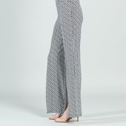 Kick Front High Slit Pant - Chain Ring - Final Sale! | Clara Sunwoo