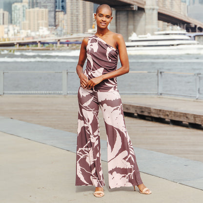 Signature Palazzo Pant - Floral Stem - Final Sale | Clara Sunwoo