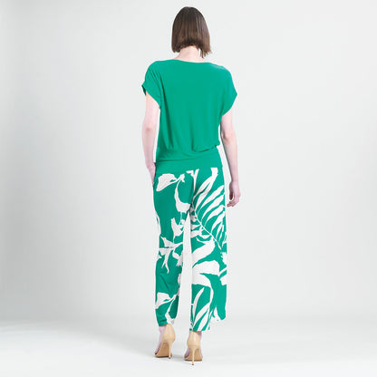 Dolman Short Sleeve Top - Emerald - Final Sale! | Clara Sunwoo