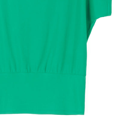 Dolman Short Sleeve Top - Emerald - Final Sale! | Clara Sunwoo