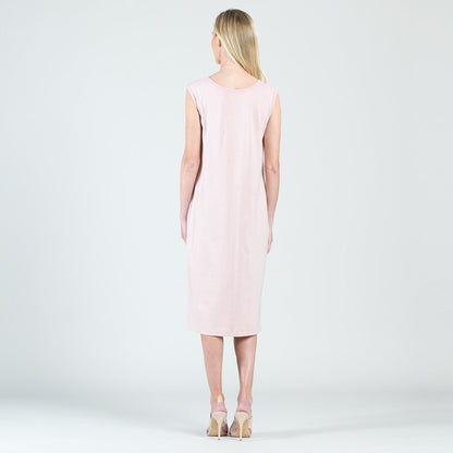 Modal Cotton - Reversible Cut Out Midi Dress - Mauve - Final Sale! | Clara Sunwoo