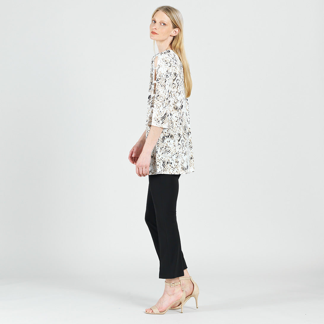 Ladder Sleeve Tunic - Python - Final Sale! | Clara Sunwoo
