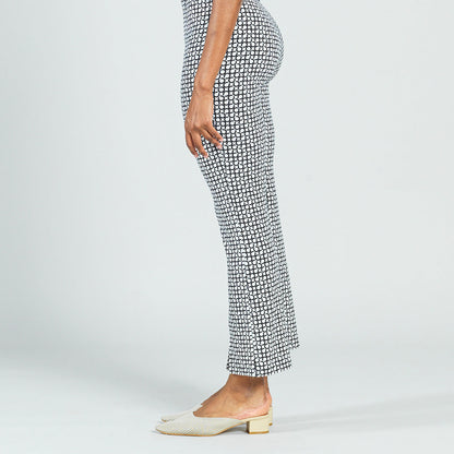 Center Seam Front Slit Ankle Pant - Chain Ring - Final Sale! | Clara Sunwoo