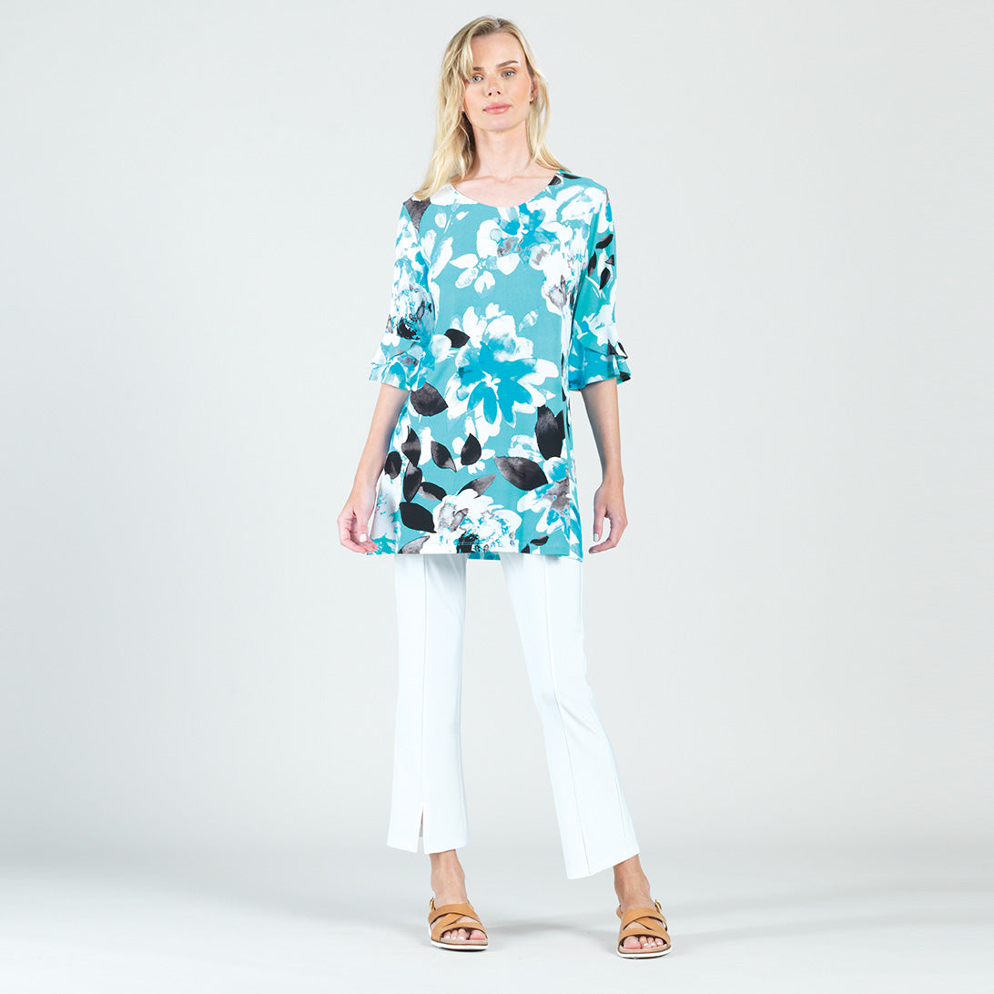 Tulip Cuff Tunic - Floral Petal - Final Sale! | Clara Sunwoo