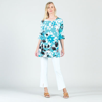 Tulip Cuff Tunic - Floral Petal - Final Sale! | Clara Sunwoo