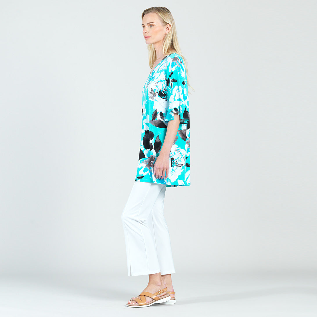 Tulip Cuff Tunic - Floral Petal - Final Sale! | Clara Sunwoo