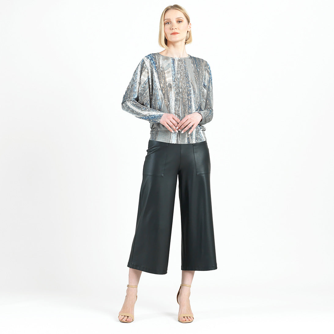 Dolman Sleeve Top - Python Taupe - Final Sale! | Clara Sunwoo