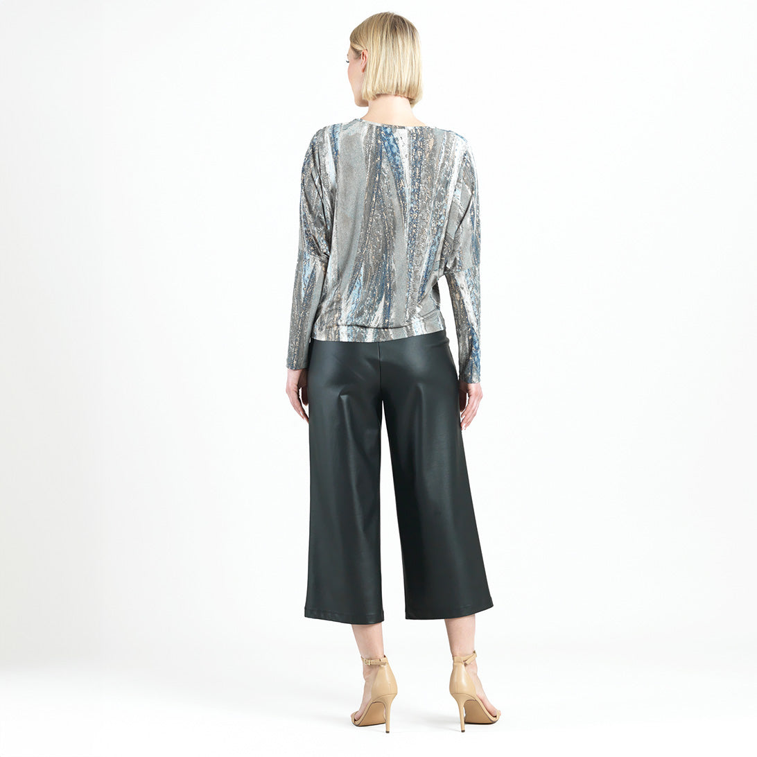 Dolman Sleeve Top - Python Taupe - Final Sale! | Clara Sunwoo