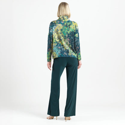 Cozy Texture - Tipped Hem Sweater - Floral Patch - Final Sale! | Clara Sunwoo