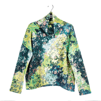 Cozy Texture - Tipped Hem Sweater - Floral Patch - Final Sale! | Clara Sunwoo