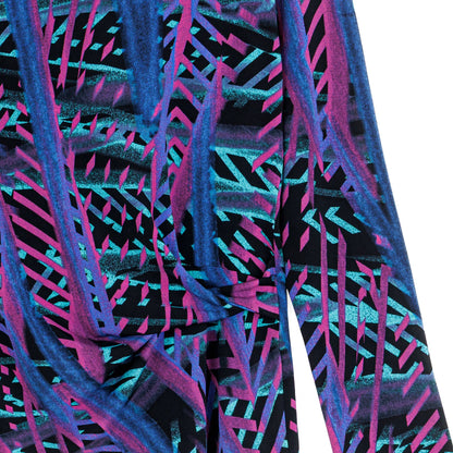 Side Twist Top - Track Stripe-Multi | Clara Sunwoo
