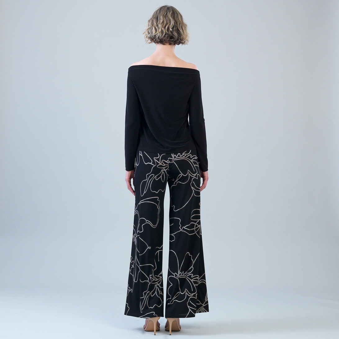 Modern Off Shoulder Top - Black | Clara Sunwoo